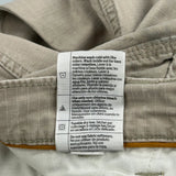 Carhartt Cargo Shorts - 31W 13L Beige Cotton