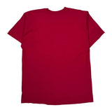 Blank Fruit Of The Loom Single Stitch T-Shirt - XL Red Cotton