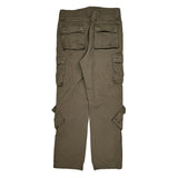 Matchstick Cargo Pants - 34W 30L Brown Cotton