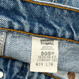 Levis Jeans - 33W 31L Blue Cotton
