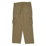 Wrangler Cargo Pants - 32W 30L Khaki Cotton