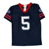 Age 6-7 Buffalo Bills N.F.L. Team Apparel Football Jersey - Small Navy Polyester