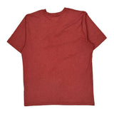 Carhartt T-Shirt - Large Red Cotton