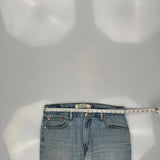 Levis Relaxed Fit Jeans - 36W 28L Light Wash Cotton