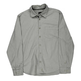 Armani Exchange Shirt - Large Grey Cotton