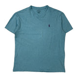 Polo By Ralph Lauren T-Shirt - Small Blue Cotton