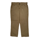Schmidt Carpenter Pants - 38W 30L Brown Cotton