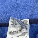 Adidas Fleece Vest - Large Blue Polyester