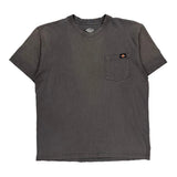Dickies T-Shirt - Large Gray Cotton