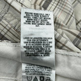 Unbranded Checked Cargo Shorts - 38W 11L Brown Cotton