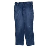 Carhartt Trousers - 37W 34L Blue Cotton