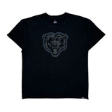 Bear Logo Majestic Nfl T-Shirt - Large Black Cotton