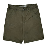 Carhartt Carpenter Shorts - 34W 9L Green Cotton