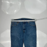 Levis 501 Jeans - 36W 30L Blue Cotton