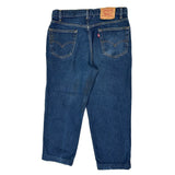 550 Levis Jeans - 36W 34L Blue Cotton