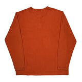 Harley Davidson Henley Long Sleeve T-Shirt - XL Orange Cotton Blend