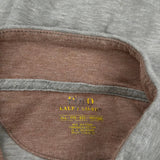 Polo Logo Ralph Lauren 1/4 Zip - XL Gray Cotton