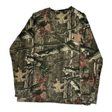 Break-Up Infinity Mossy Oak Camo Long Sleeve T-Shirt - XL Camo Cotton