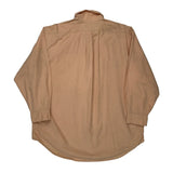 Ralph Lauren Checked Shirt - XL Orange Cotton