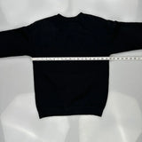 Nirvana Band Sweatshirt - Large Black Cotton