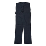 Dovetail Carpenter Trousers - 28W UK 8 Black Cotton