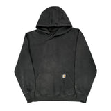 Carhartt Hoodie - 2XL Black Cotton Blend