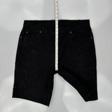 Dickies Denim Shorts - 36W 10L Black Cotton