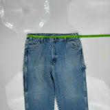 Dickies Carpenter Jeans - 34W 29L Blue Denim
