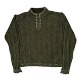 Woolrich Jumper - Large Green Wool Blend