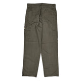 Wrangler Cargo Cargo Trousers - 33W 34L Grey Cotton