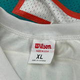 Miami Dolphins Wilson #13 Marino Football Jersey - XL White Polyester