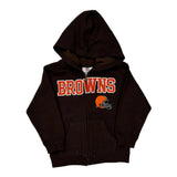 Browns Nfl Football Hoodie - 3XS Brown Cotton