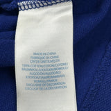 Age 3 Months Ralph Lauren Long Sleeve Polo Shirt - 3XS Blue Cotton