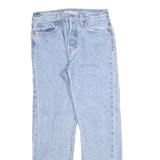 LEVI'S Womens Jeans Blue Regular Straight Denim Light W25 L26 Classic Cotton