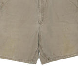 CARHARTT Mens Shorts Beige Casual Cotton Blend XL W40 Workwear Utility