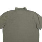 KAPPA Mens Green Short Sleeve Plain XL Cotton Blend Casual Polo Shirt