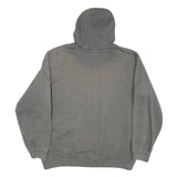 CARHARTT Mens Grey Hoodie XL Cotton Blend Pullover Logo Print Workwear