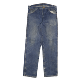 DICKIES Mens Jeans Blue Regular Straight Denim Medium W36 L34 Workwear Zip