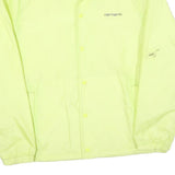 CARHARTT Mens Yellow Jacket S Polyester Blend Plain Zip Casual Lightweight