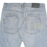 SPRINGFIELD Mens Denim Blue Casual Shorts L W38 Summer Wear