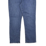 LEVI'S Womens Classic Blue Denim Straight Medium W30 L27 Jeans Zip Cotton Blend