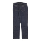 DKNY Womens Jeans Blue Slim Skinny Denim Dark W28 L27 Stylish Zip Closure