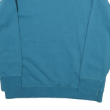 NIKE Womens Blue Crew Neck XL Sweatshirt Cotton Blend Casual Pullover