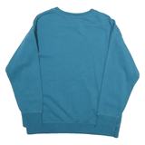 NIKE Womens Blue Crew Neck XL Sweatshirt Cotton Blend Casual Pullover