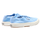 SUPERGA Low Top Trainers Blue Canvas Womens UK 5