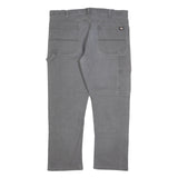 DICKIES Mens Regular Fit Straight Leg Denim Grey Jeans W40 L30 Durable Workwear