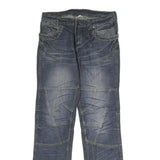 REWARD Mens Blue Regular Fit Straight Leg Denim Jeans W34 L34 Casual Wear
