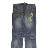 REWARD Mens Blue Regular Fit Straight Leg Denim Jeans W34 L34 Casual Wear