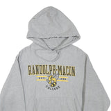CHAMPION Mens Grey Randolph-Macon College Pullover Hoodie S Cotton Blend