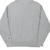 CHAMPION Mens Grey Randolph-Macon College Pullover Hoodie S Cotton Blend